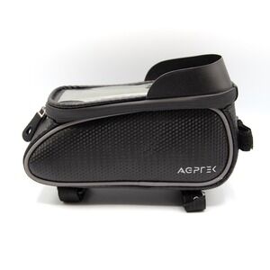 AGPTEK‎ Bicycle Bike Frame Bag Waterproof Touchscreen Phone Mount Pannier